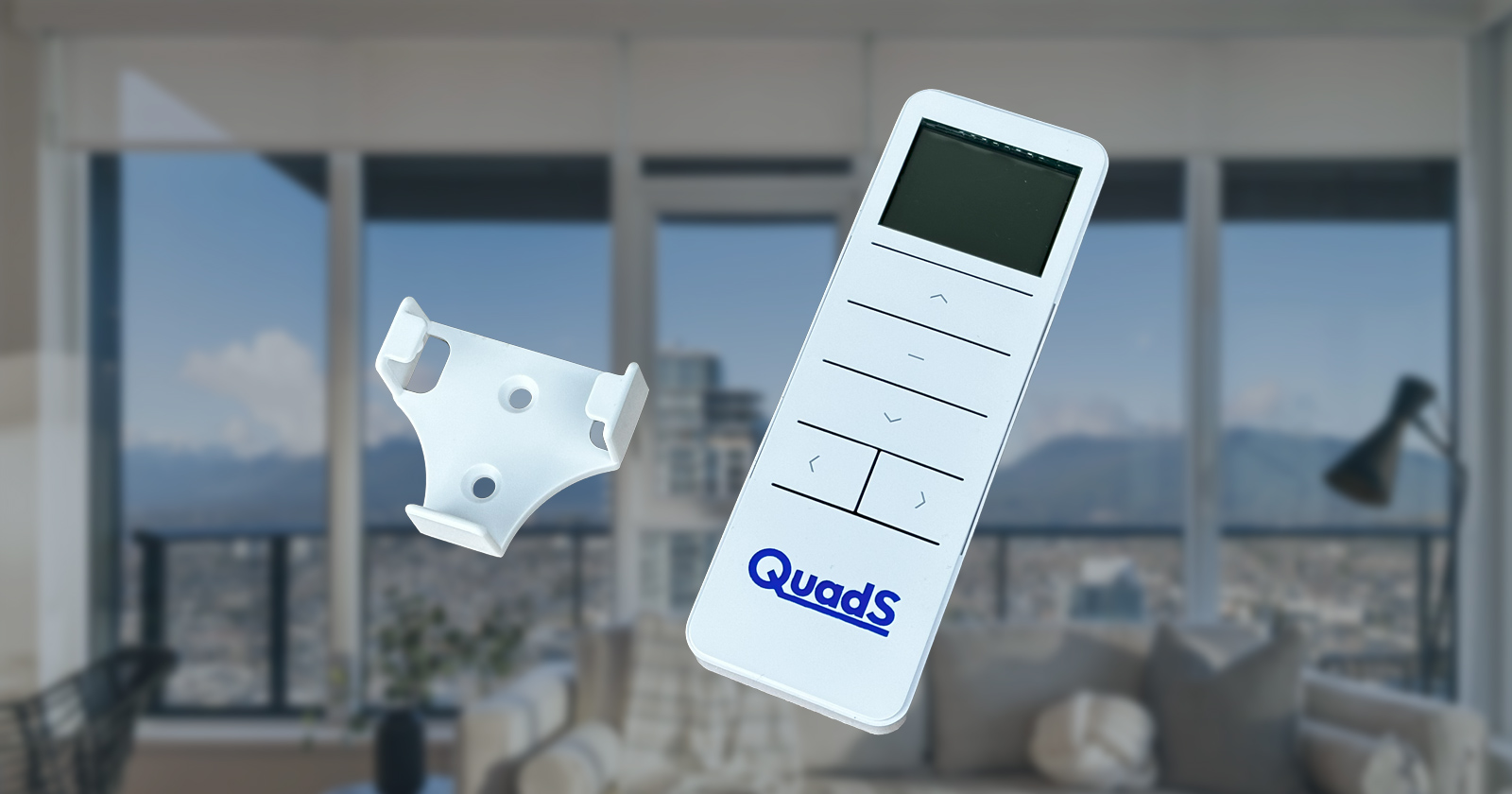 QuadS QSC2-15C – RF 433 Remote Control for Motorized Blinds